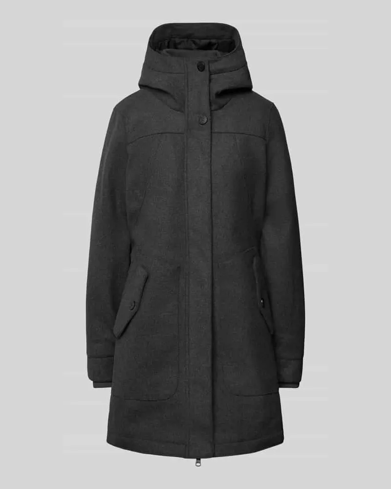 Ragwear  Parkamantel mit Pattentaschen Modell 'Janissa Anthrazit