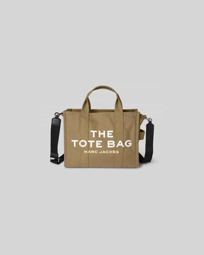Marc Jacobs Tote Bag mit Logo-Print Khaki