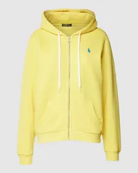 Ralph Lauren Sweatjacke mit Kapuze Gelb