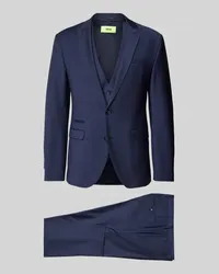 cinque Slim Fit Anzug mit Brustleistentasche Modell 'soda Marine