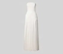 Slim Fit Brautkleid in Falten-Optik