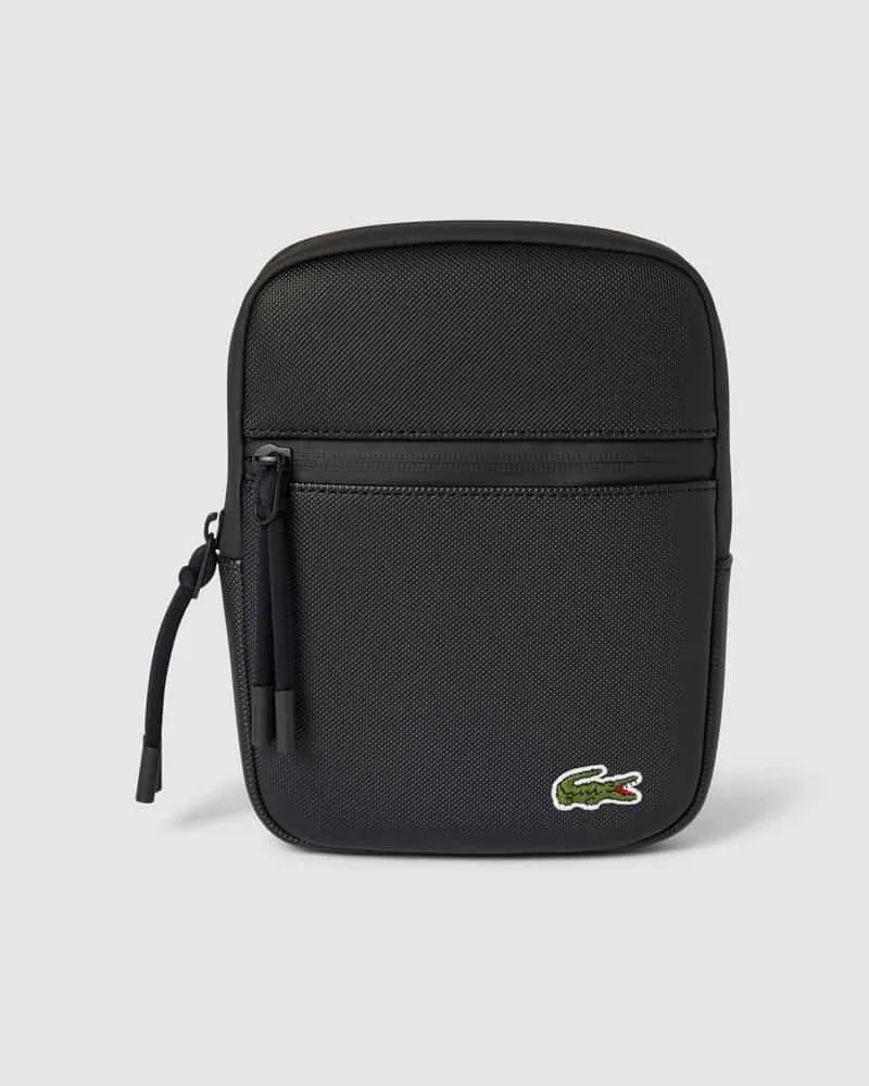 Lacoste Bauchtasche mit Label-Stitching Black