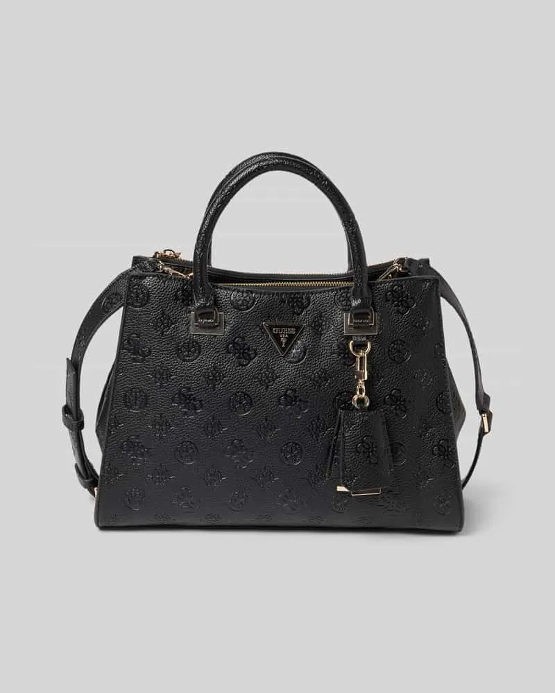 Guess Handtasche in Leder-Optik Modell 'Cresida Black