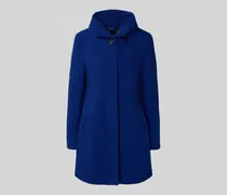 Mantel mit Stehkragen und Eingrifftaschen