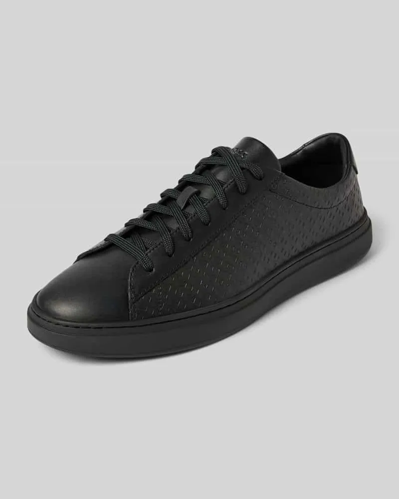 HUGO BOSS Sneaker mit Schnürverschluss Modell 'Kieran Black