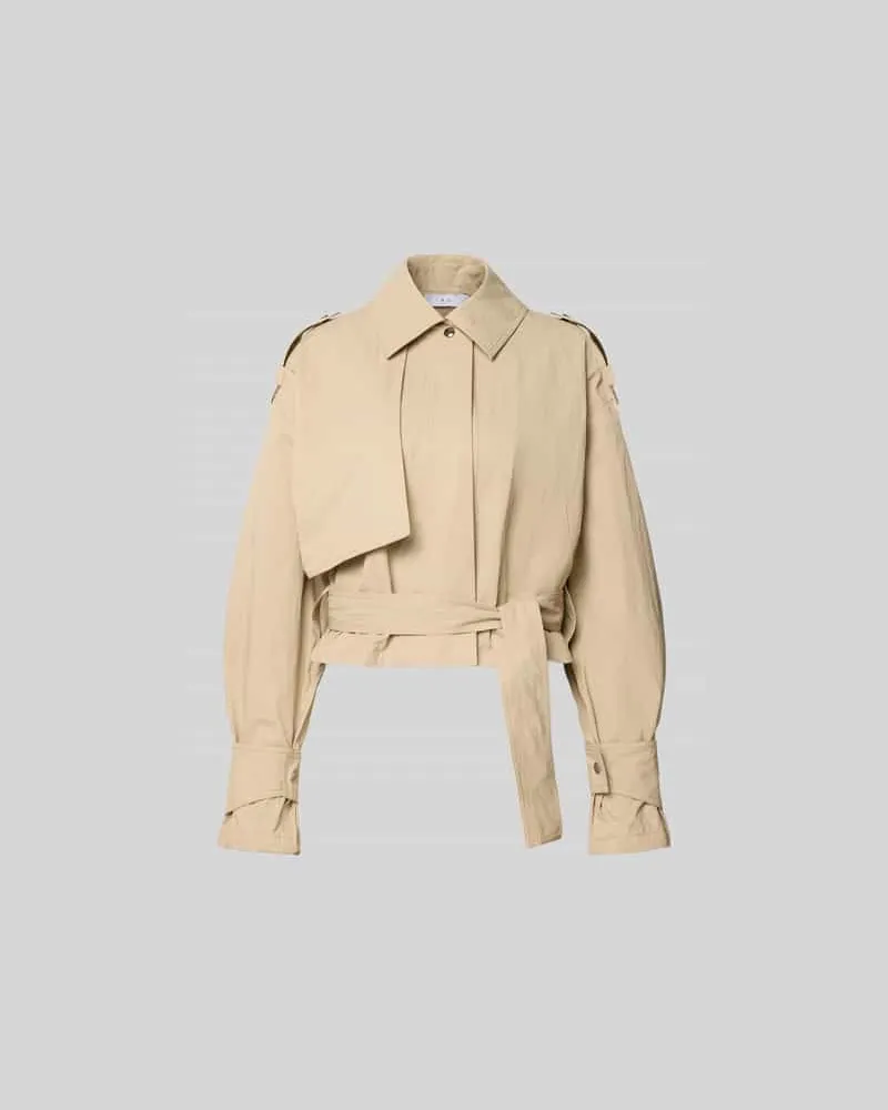 IRO Jacke aus reiner Viskose Modell 'ZYNIA Beige