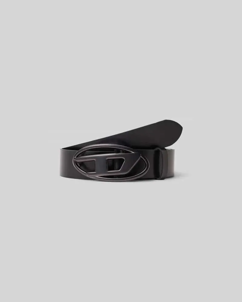 Diesel Gürtel mit Label-Detail Black