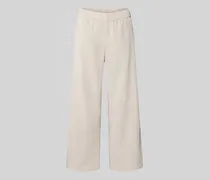 Cropped Cordhose mit elastischem Bund Modell 'CHIARA