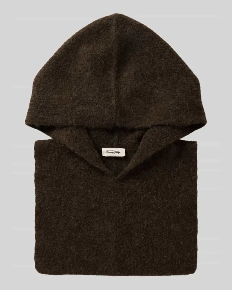 American Vintage Mütze aus Woll-Mix Modell 'VITOW Schoko
