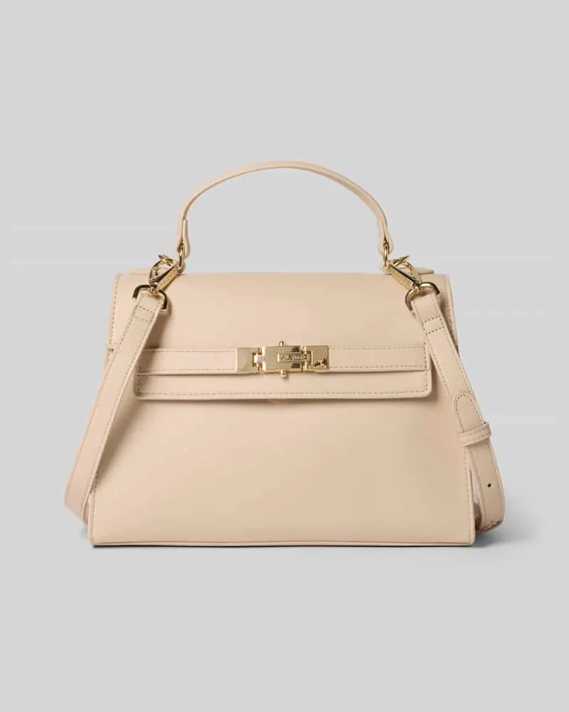 Valentino Garavani Handtasche in Leder-Optik Modell 'FAE Ecru