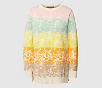 PLUS SIZE Pullover mit Allover-Muster Modell 'AGOSTO