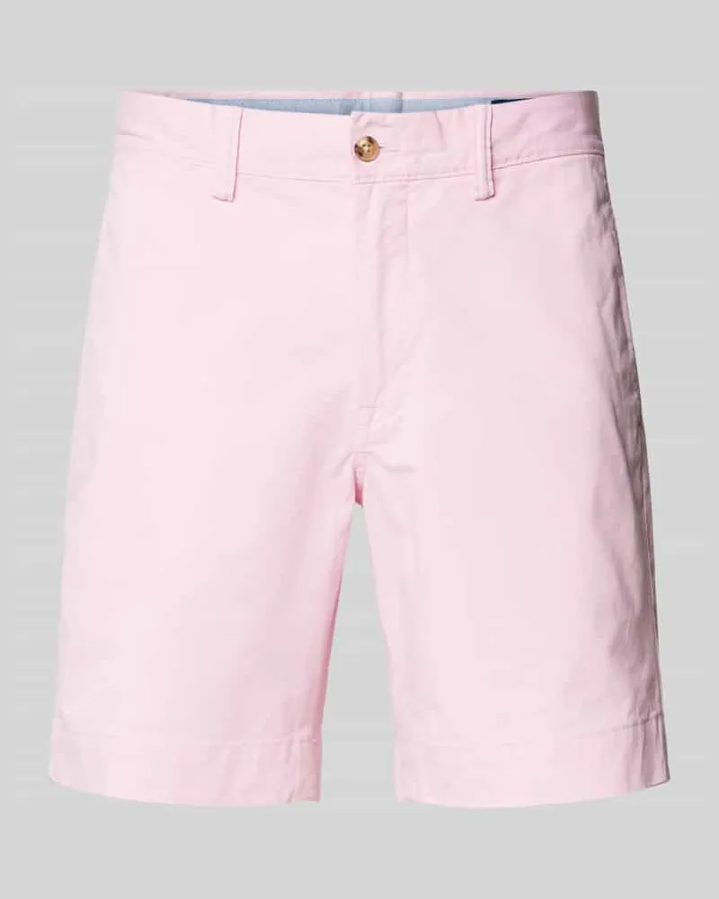 Ralph Lauren Straight Leg Shorts mit Gesäßtaschen Rose