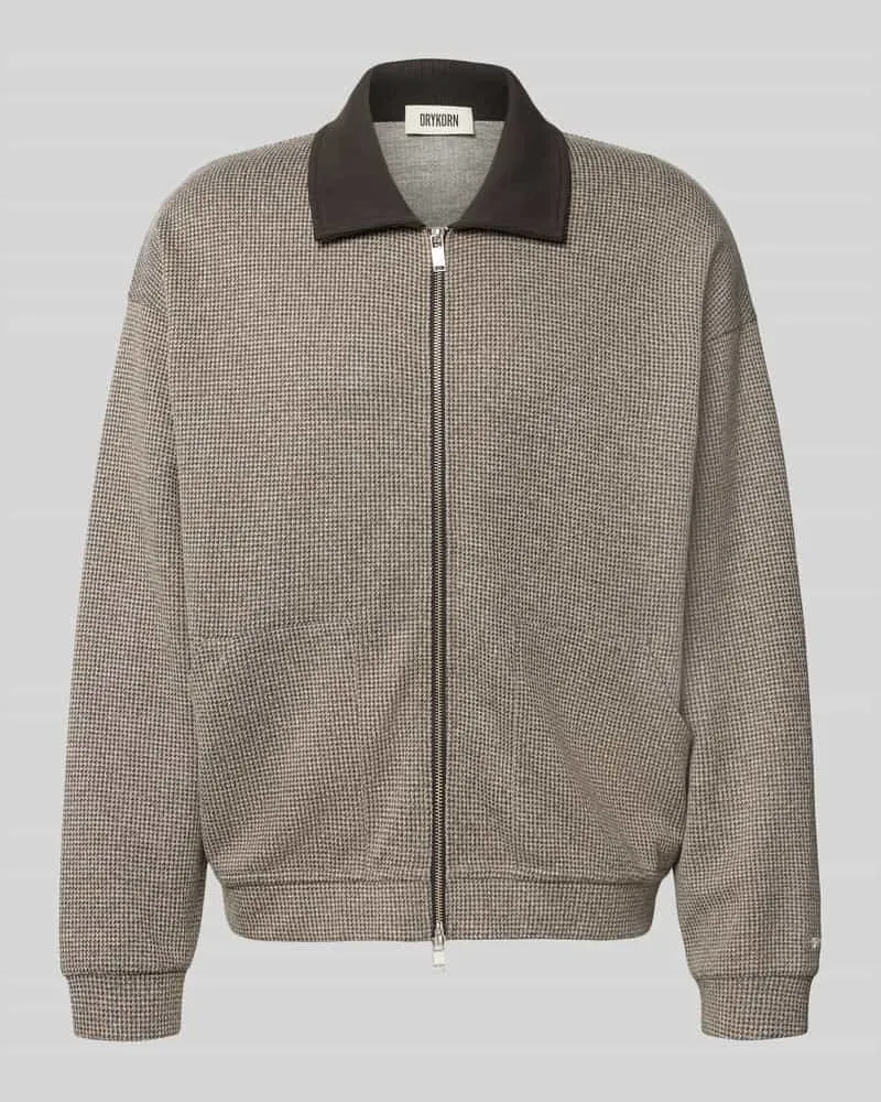 Drykorn Jacke aus Baumwoll-Mix Modell 'Arelio Hellbraun