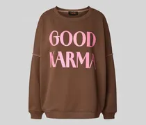 Relaxed Fit Sweatshirt mit Rundhalsausschnitt