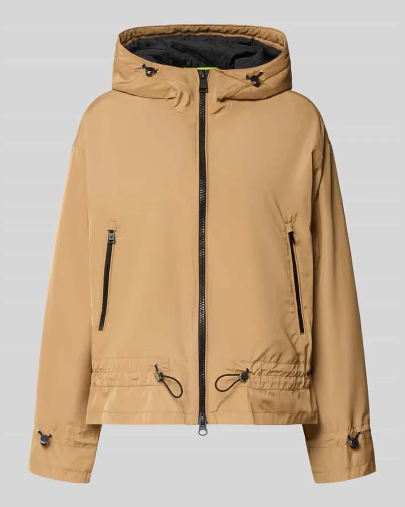 Fuchs Schmitt Jacke mit Zweiwege-Reißverschluss Camel
