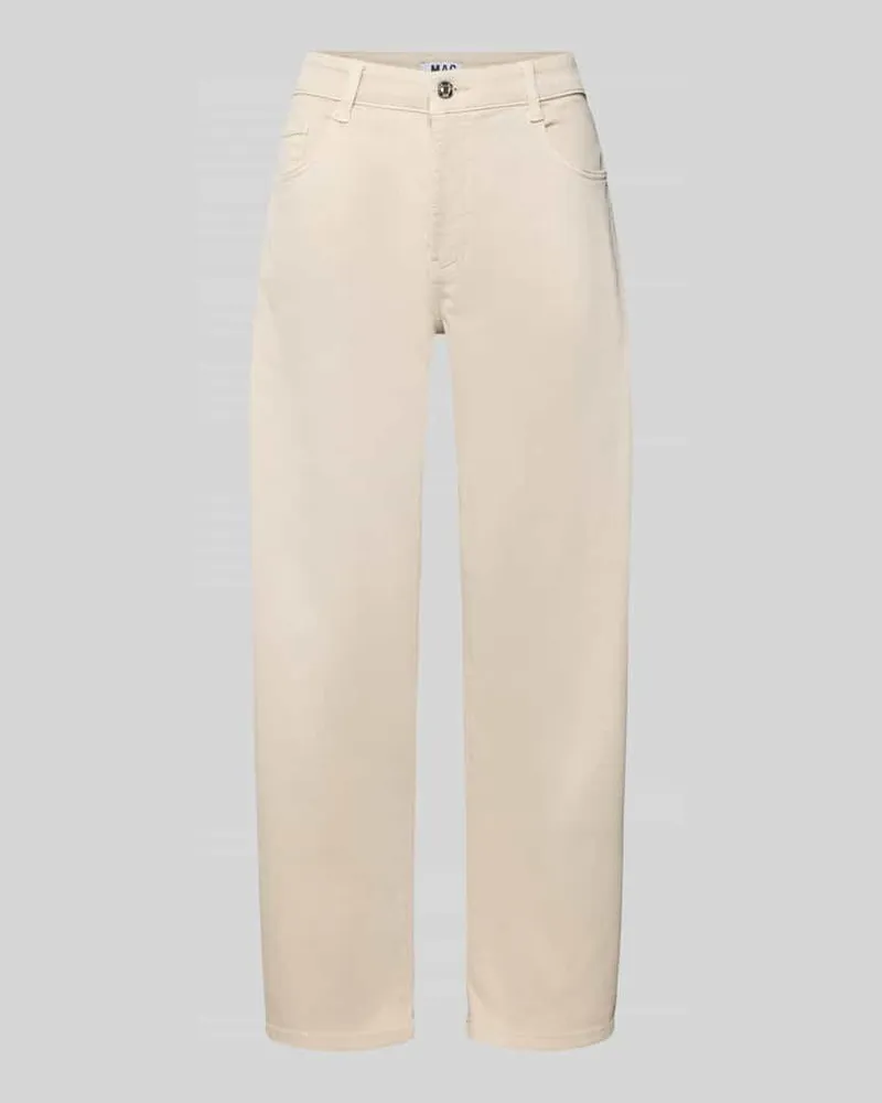 MAC Jeans Stoffhose mit 5-Pocket-Design Modell 'DANNI Beige