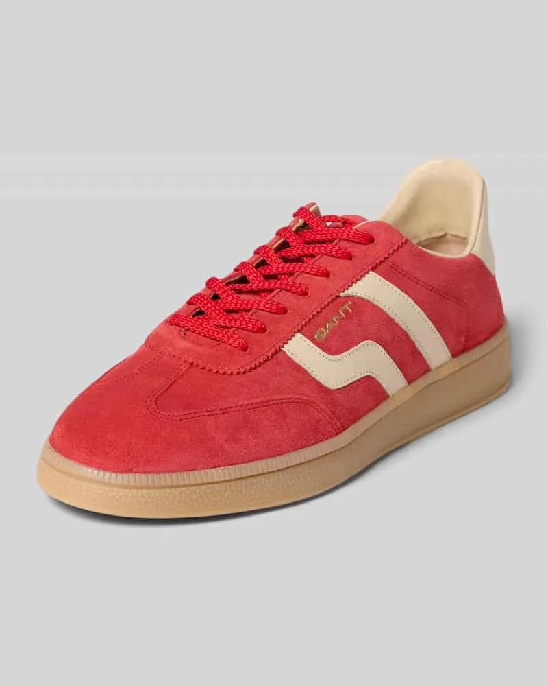 Gant Sneaker aus echtem Leder Modell 'Cuzmo Rot