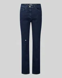 Brax Regular Fit Jeans im 5-Pocket-Design Modell 'Lora Dunkelblau