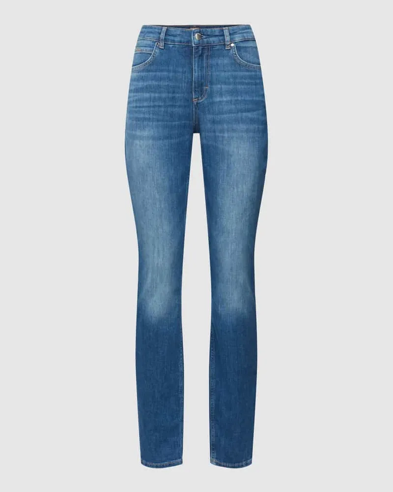 HUGO BOSS Slim Fit Jeans mit Stretch-Anteil Modell 'JACKIE SLIM Jeansblau