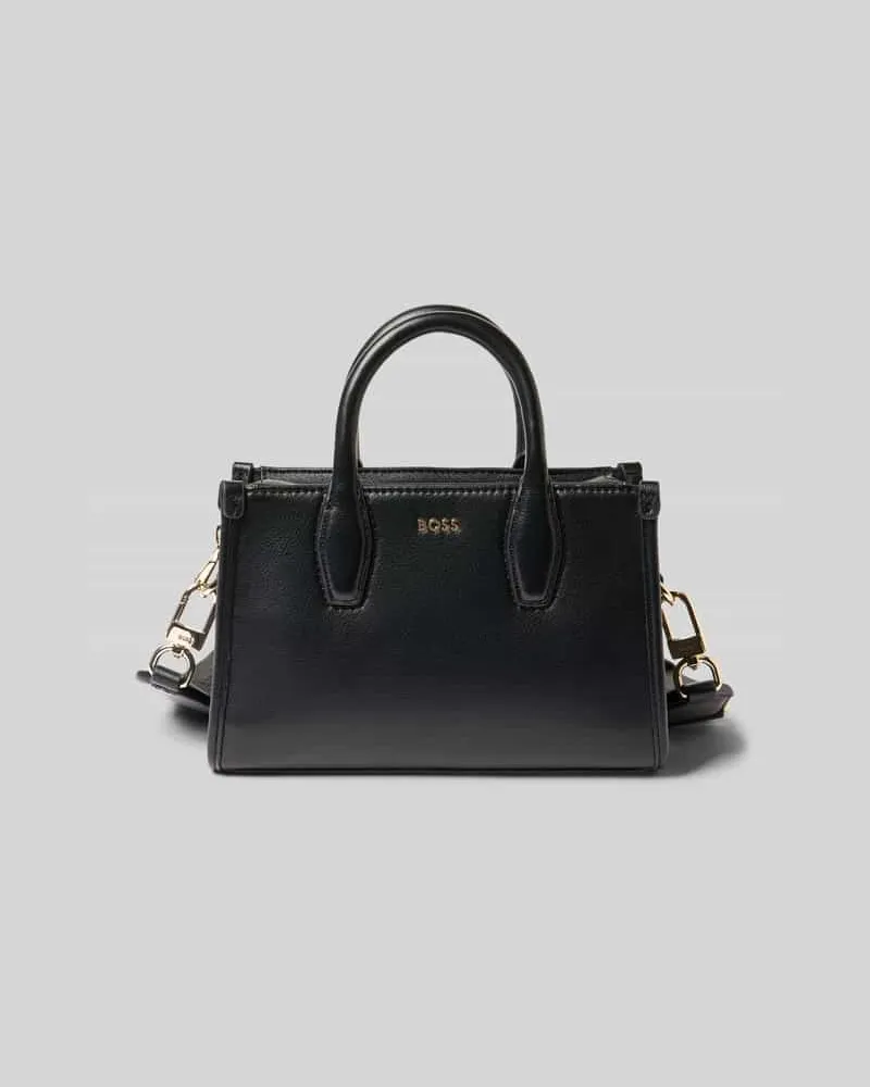HUGO BOSS Umhängetasche mit Label-Applikation Modell 'SANDY SM Black