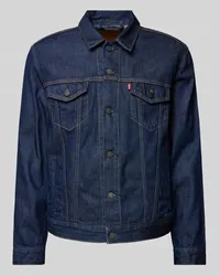 Levi's Jeansjacke mit Brusttaschen und Label-Detail Modell 'THE TRUCKER Jeansblau