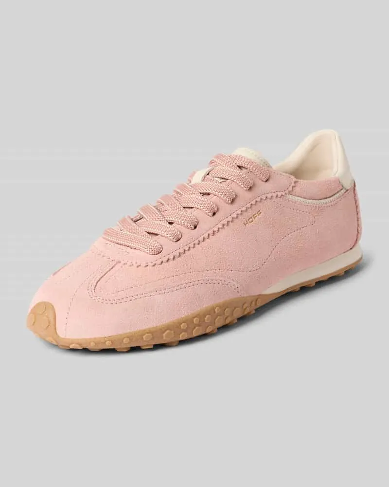 HOFF Sneaker aus echtem Leder mit Logo-Detail Modell 'Bridge Rosa