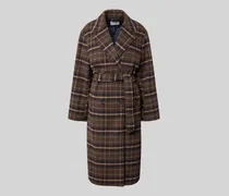 Mantel mit Bindegürtel