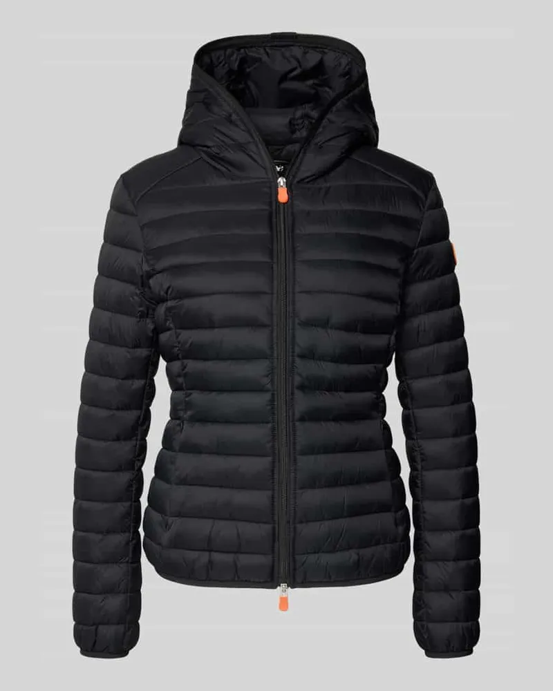 Save The Duck Steppjacke mit Kapuze Modell 'DAISY Black