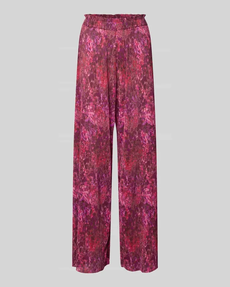 Rich&Royal Wide Fit Hose in Falten-Optik Pink