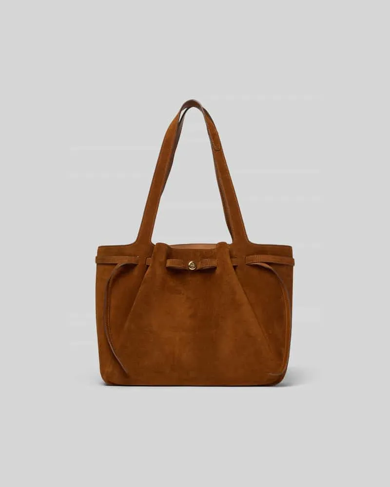 Tory Burch Tote Bag mit Label-Detail Camel