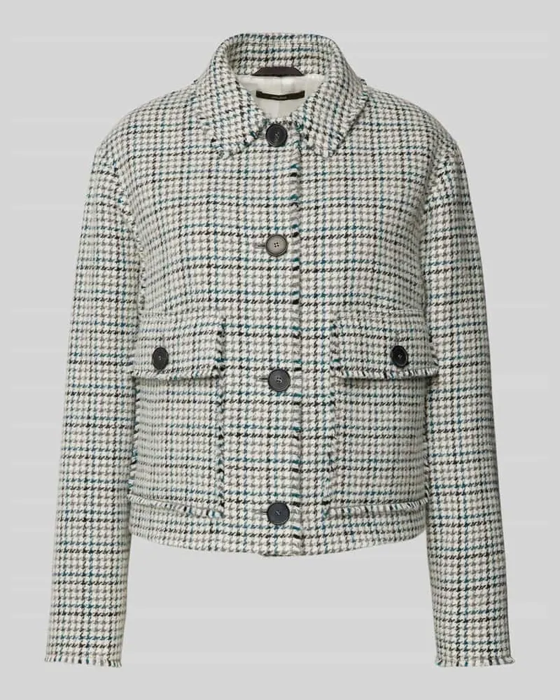 windsor. Blazer aus Schurwoll-Mix mit Knopfleiste Offwhite