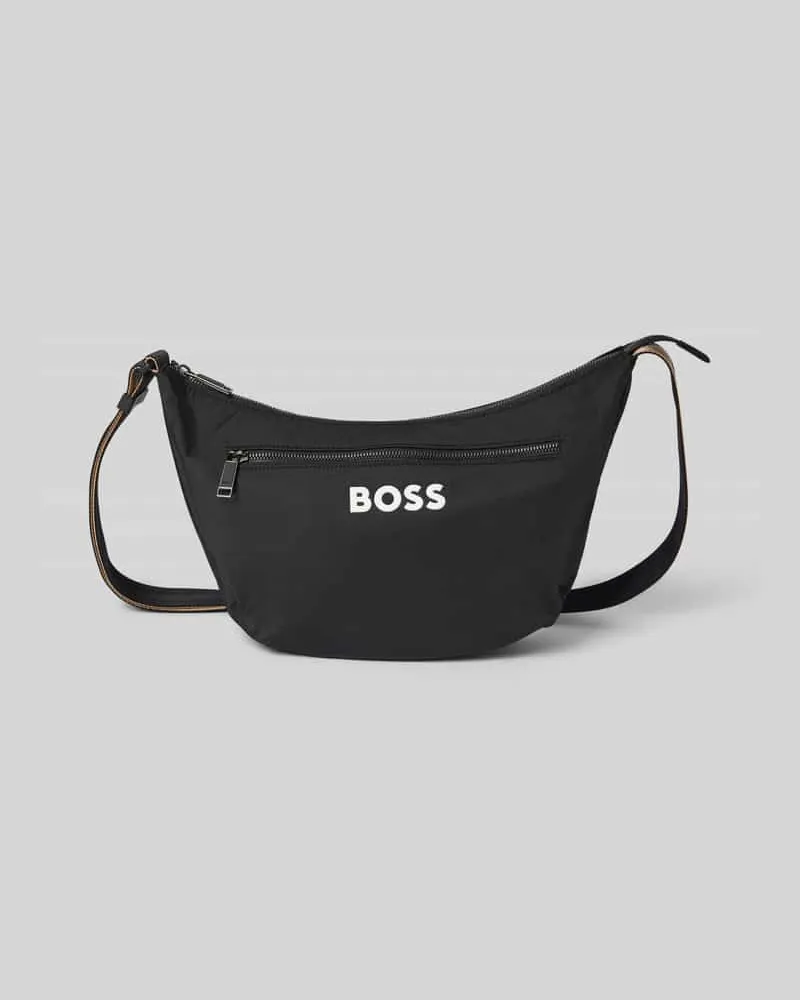 HUGO BOSS Umhängetasche mit Kontrast-Logo Black
