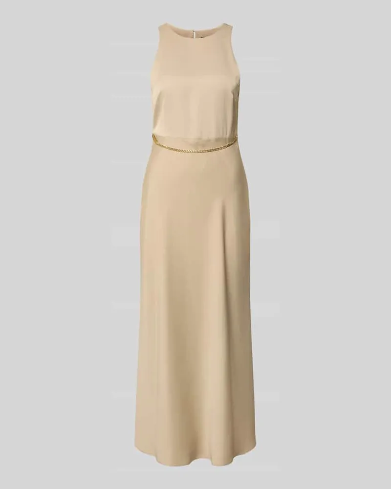 Armani Exchange Maxikleid mit Ketten-Detail Sand