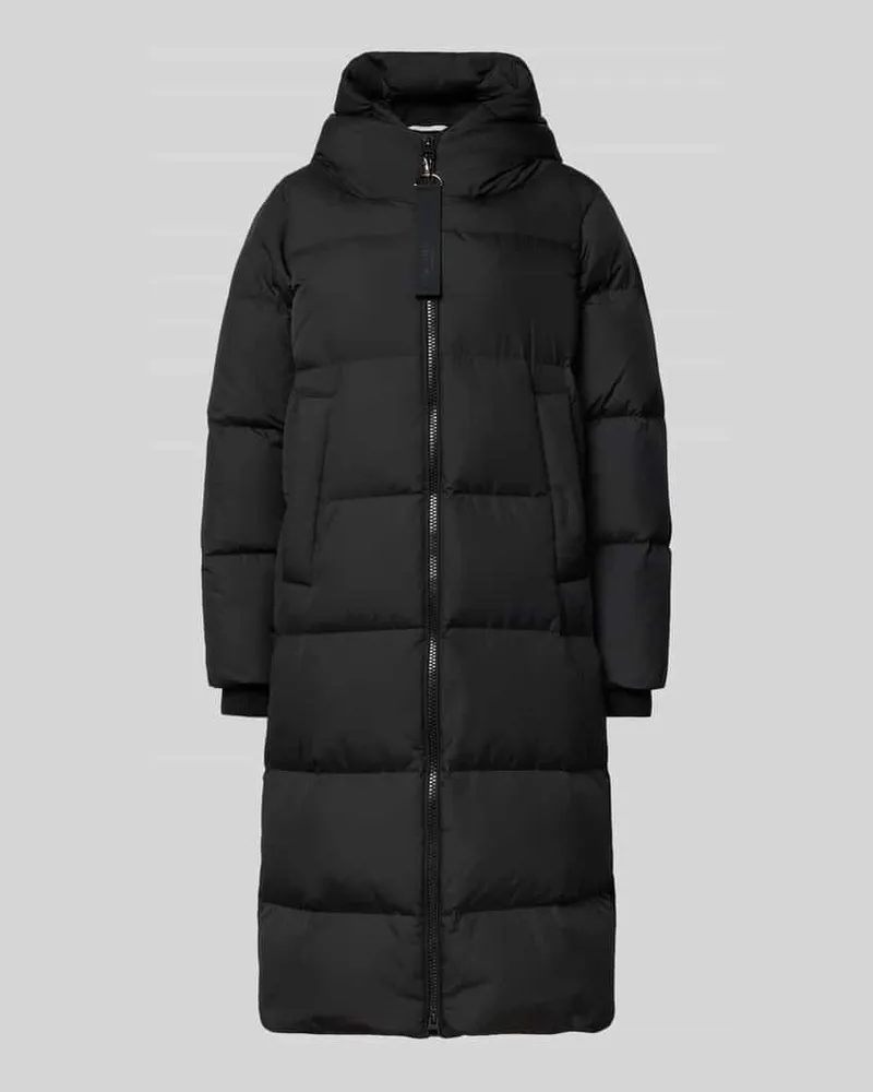 Marc O'Polo Regular Fit Daunenmantel mit Zweiwege-Reißverschluss Black