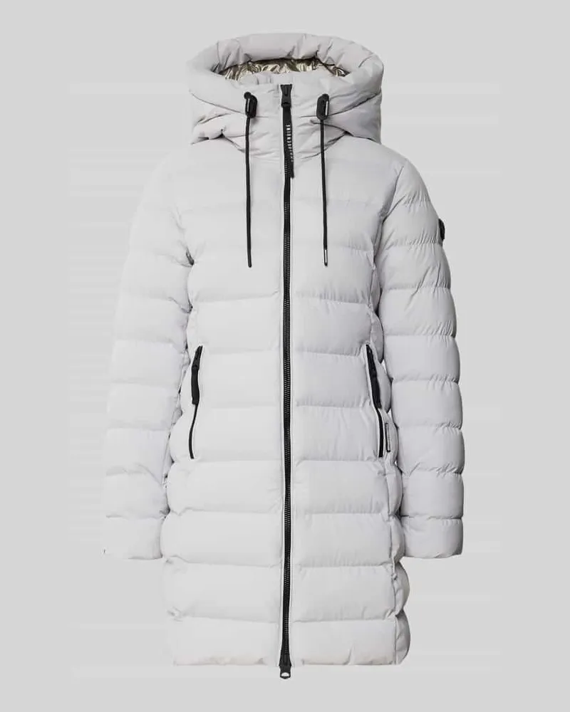 khujo Steppmantel mit Kapuze Modell 'NEPTAR Offwhite