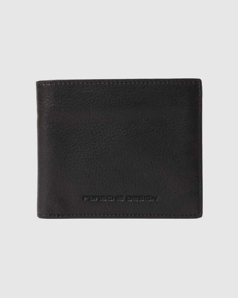 Porsche Design Portemonnaie mit Label-Detail Black