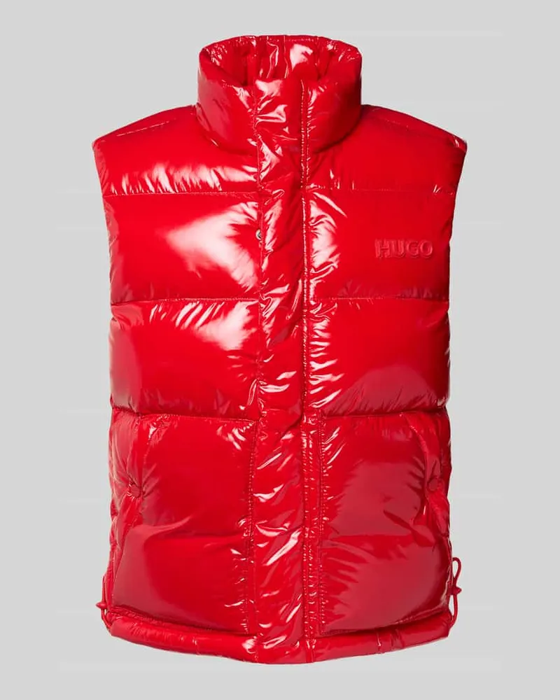 HUGO BOSS Regular Fit Steppweste aus wasserabweisendem Material Modell 'BALTINO2541 Rot