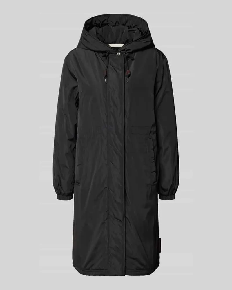 Marc O'Polo Regular Fit Parka mit Kapuzenkragen Black