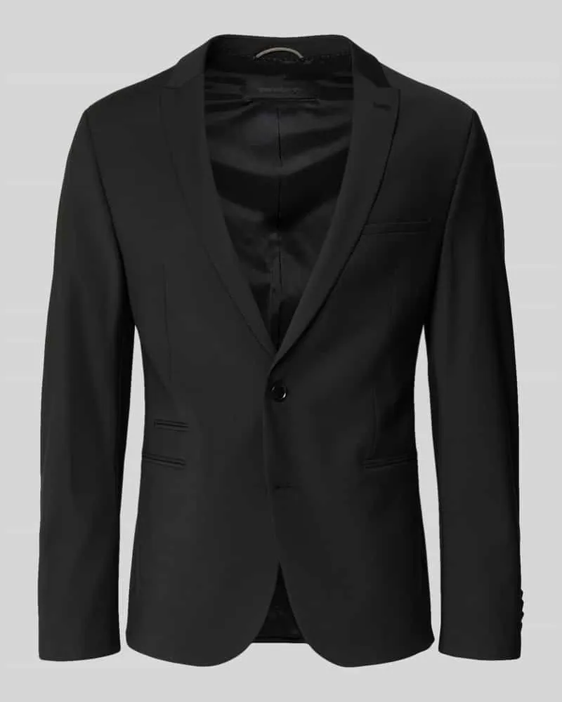 Drykorn Regular Fit Sakko mit Woll-Anteil Modell 'Irving Black