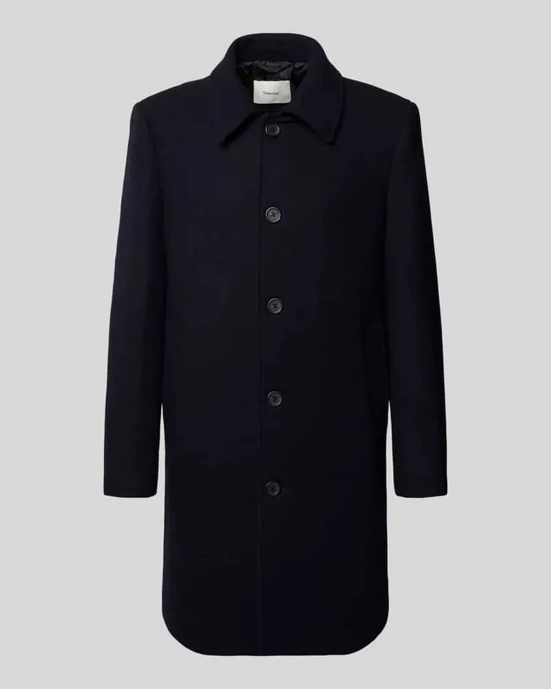Selected Homme Regular Fit Mantel aus Woll-Mix Modell 'ARCHIVE Dunkelblau