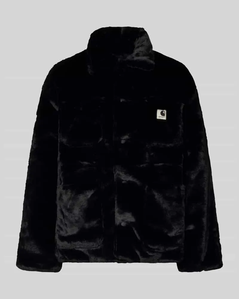 Carhartt WIP Jacke aus Kunstfell Modell 'Olney Black