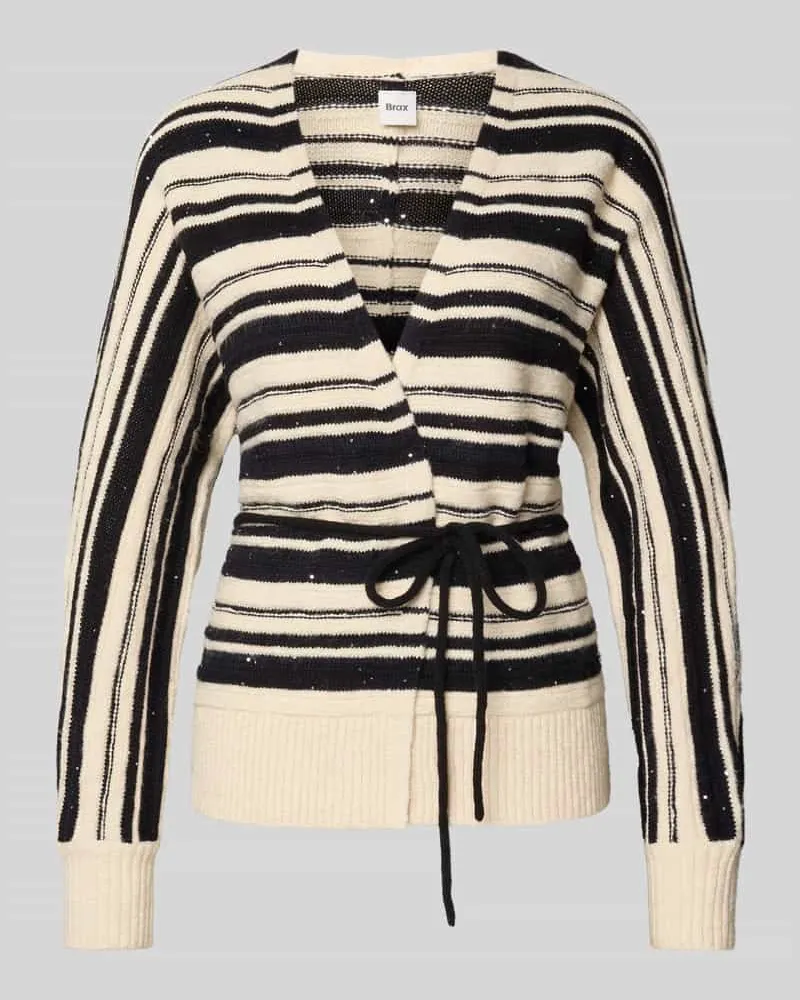 Brax Jacke in Strick-Optik mit Woll-Anteil Modell 'ANIQUE Offwhite