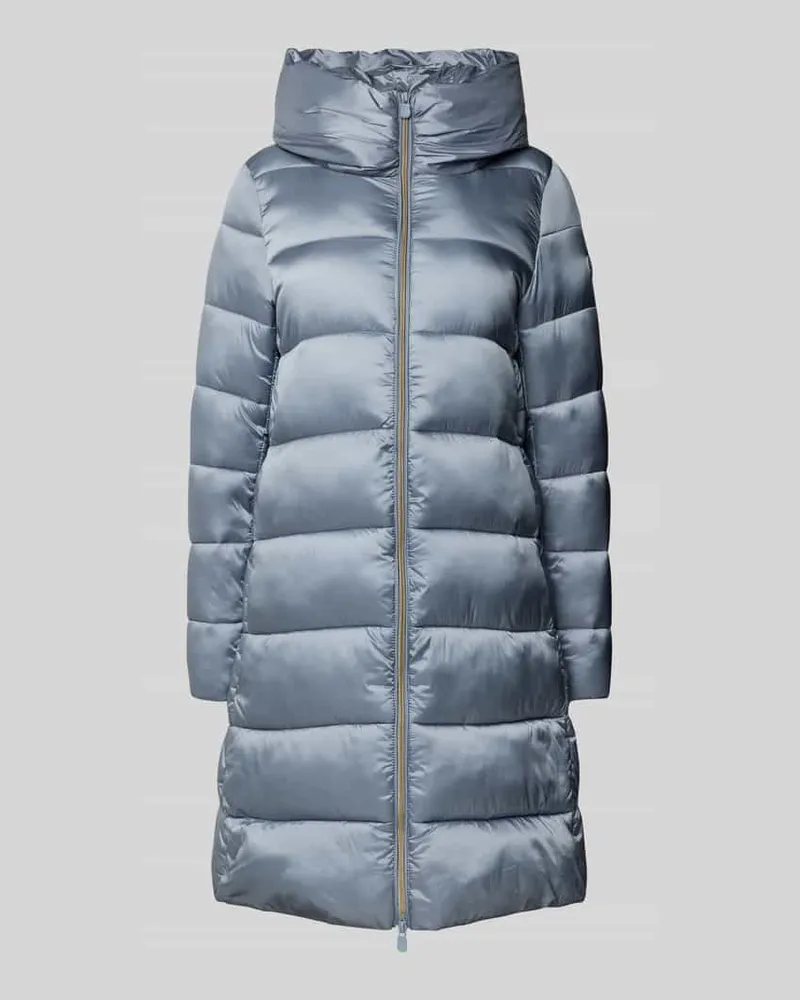 Save The Duck Steppmantel mit Kapuze Modell 'LYSA Blau