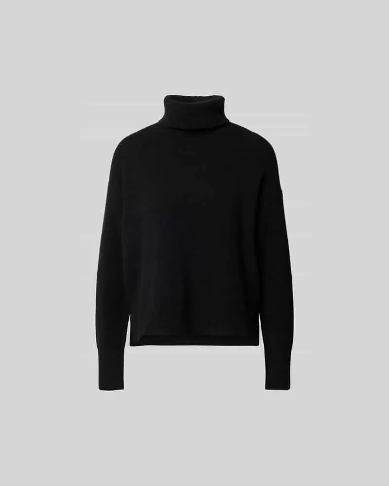 Joseph Kaschmirpullover mit Rollkragen Black