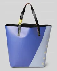 Marni Tote Bag mit Label-Print Marine