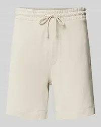 HUGO BOSS Shorts mit Label-Patch Modell 'Sewalk Sand