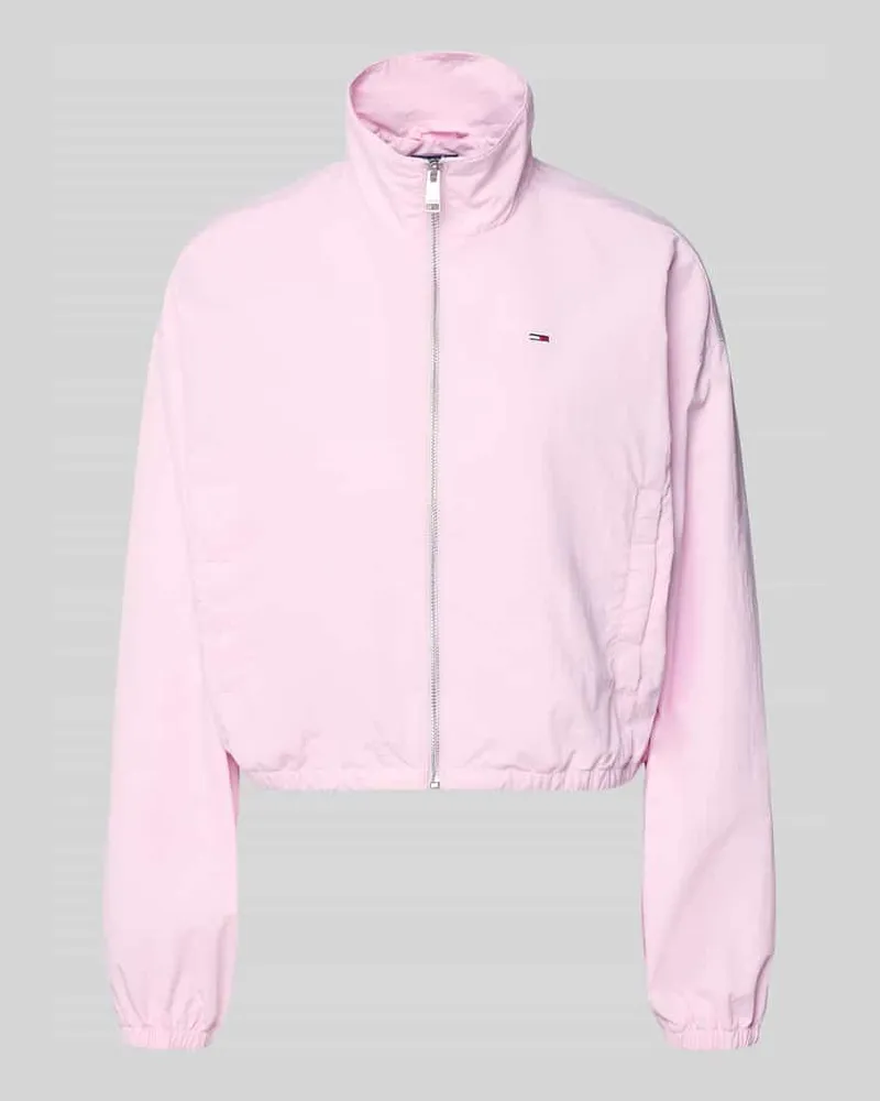 Tommy Hilfiger Relaxed Fit Blouson mit Taillenbändern Rosa