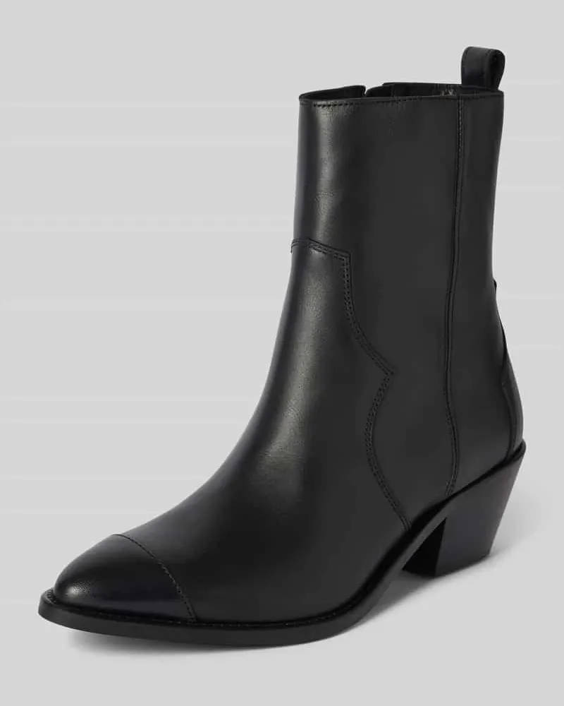 Alohas Stiefeletten aus Leder Modell 'AUSTIN Black
