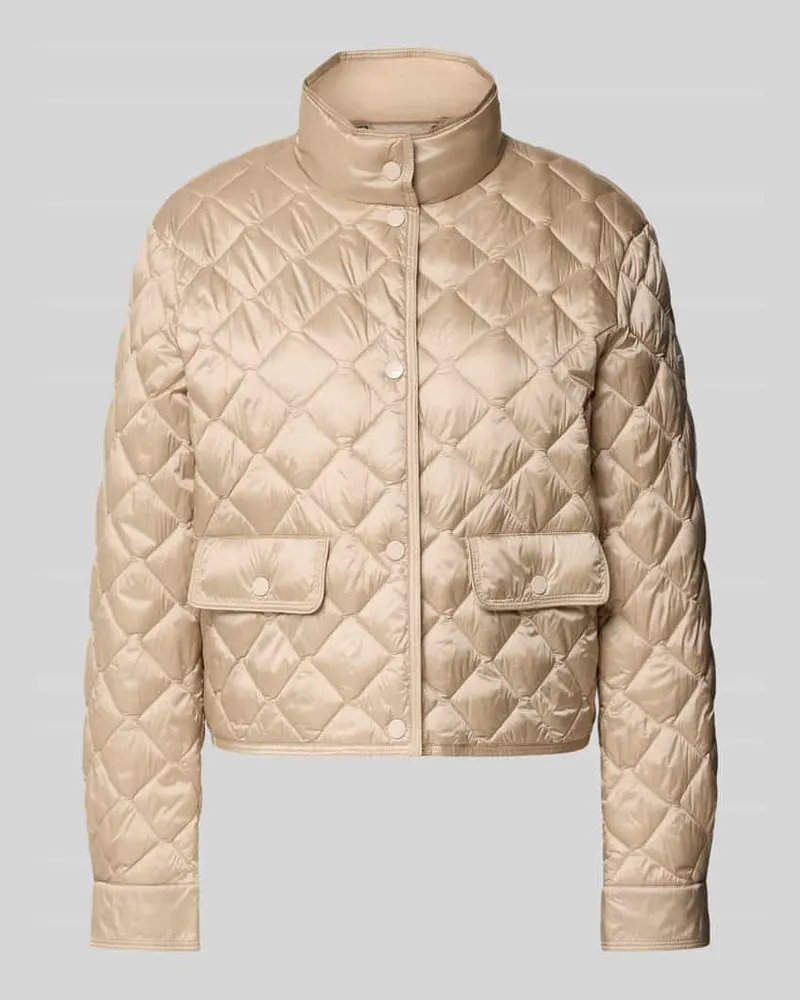 Marc Cain Steppjacke mit Stehkragen Sand