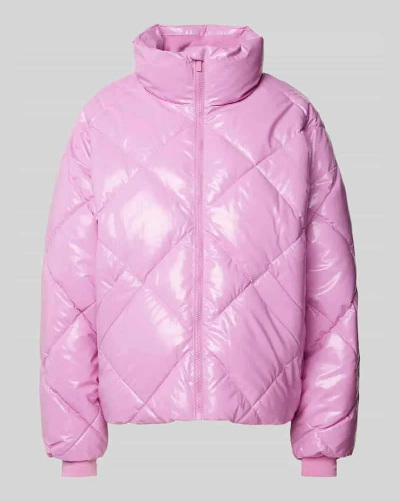 AIM'N Steppjacke mit Stehkragen Rosa